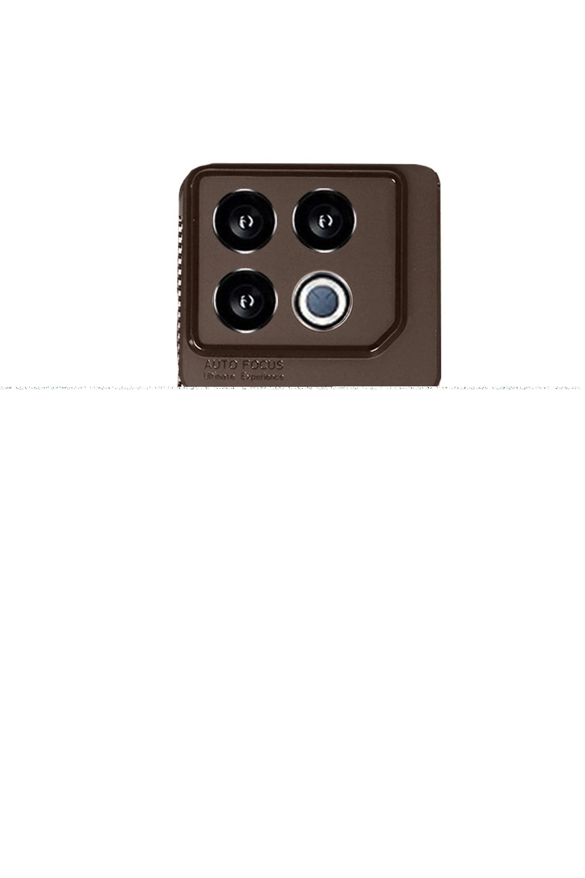 Mey İthalat® İnfinix GT 20 Pro Kılıf Auto Focus Karbon Kapak - Kahverengi