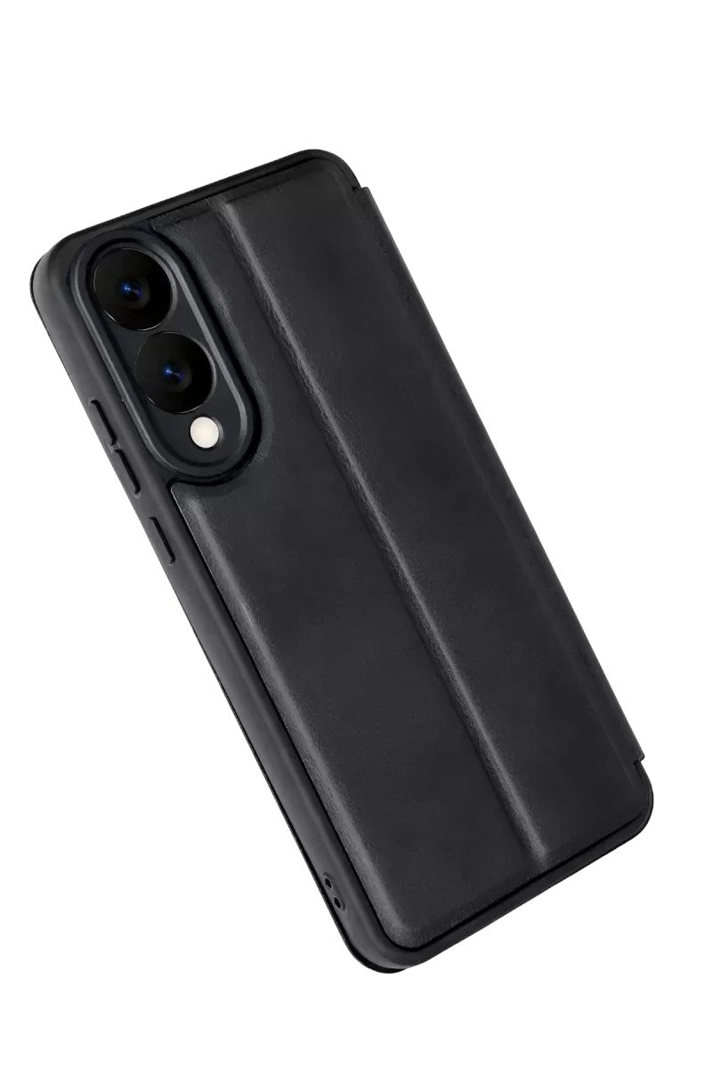 Mey İthalat® Samsung Galaxy S25 Edge Flip Cover - Siyah