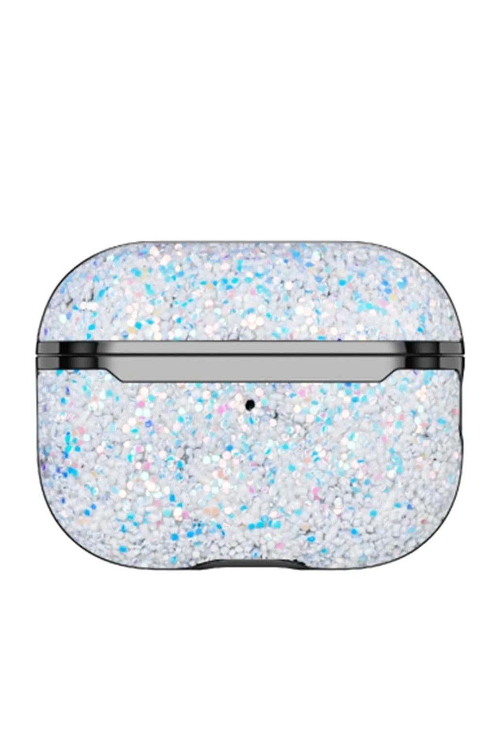 Mey İthalat® Airpods Pro 2 (2.nesil) Bright Simli Airpods Kapak - Gümüş