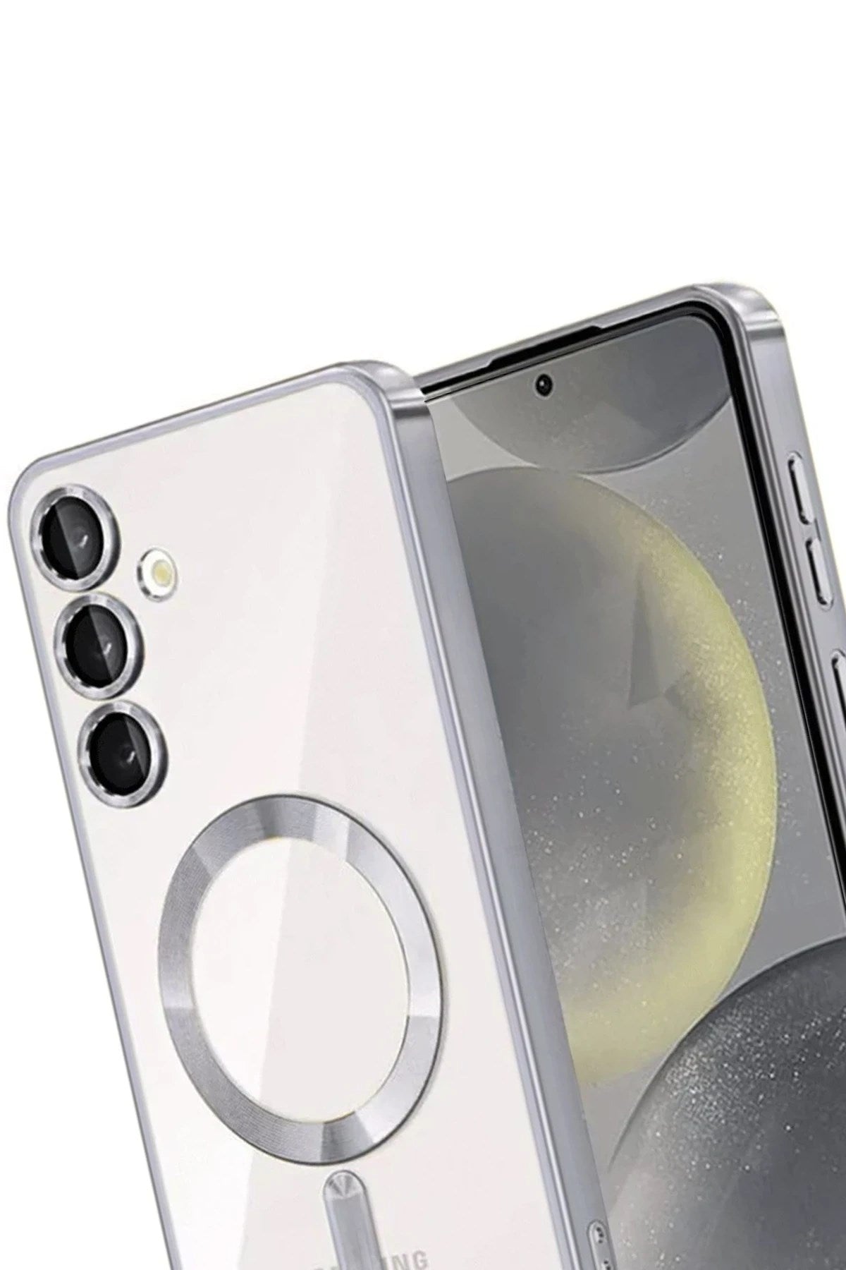 Mey İthalat® Samsung Galaxy A26 Kross Magneticsafe Kapak - Titan Gri