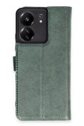 Mey İthalat® Redmi 13C Kılıf Trend S Plus Kapaklı Kılıf - Yeşil