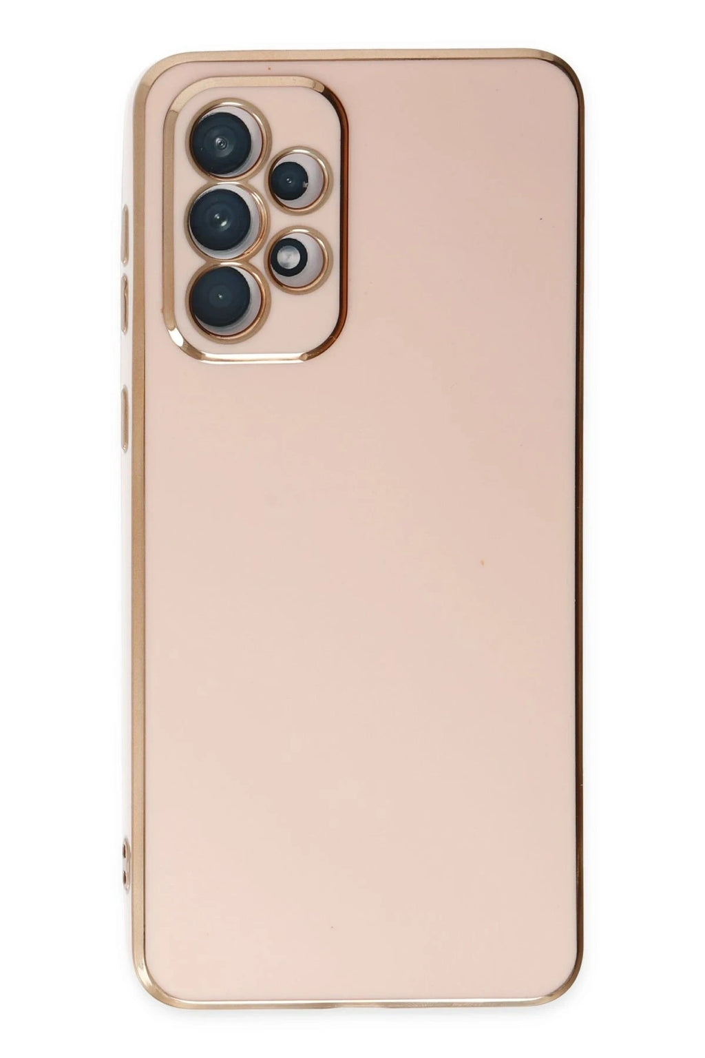 Mey İthalat® Samsung Galaxy A73 5G Kılıf Volet Silikon - Pembe