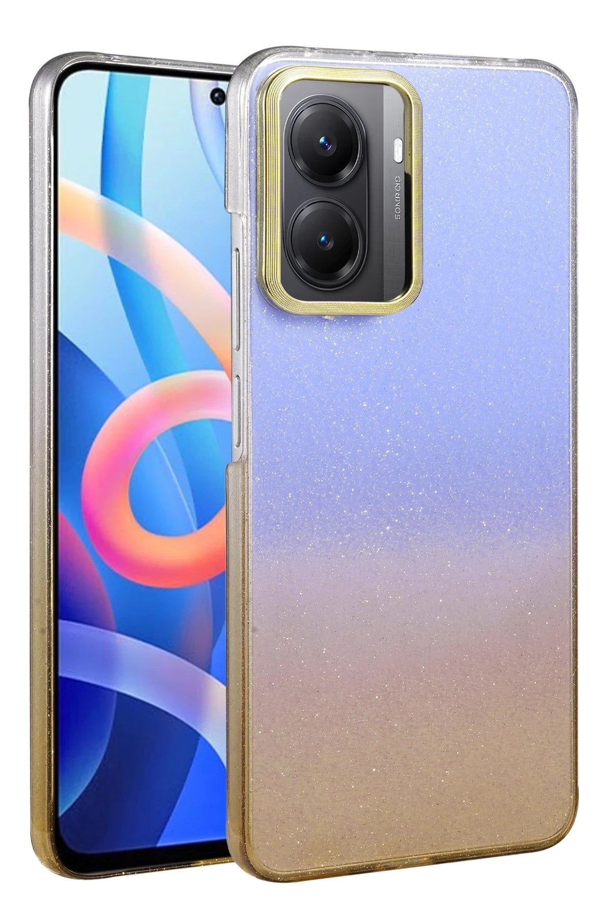 Mey İthalat® Poco X7 Pro Glossy Kapak - Çöl Titanyum