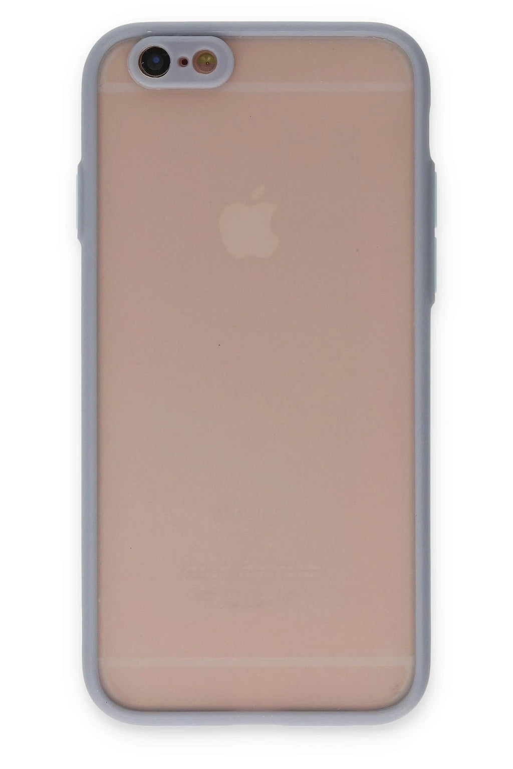 Mey İthalat® iPhone 6 Kılıf Montreal Silikon Kapak - Gri