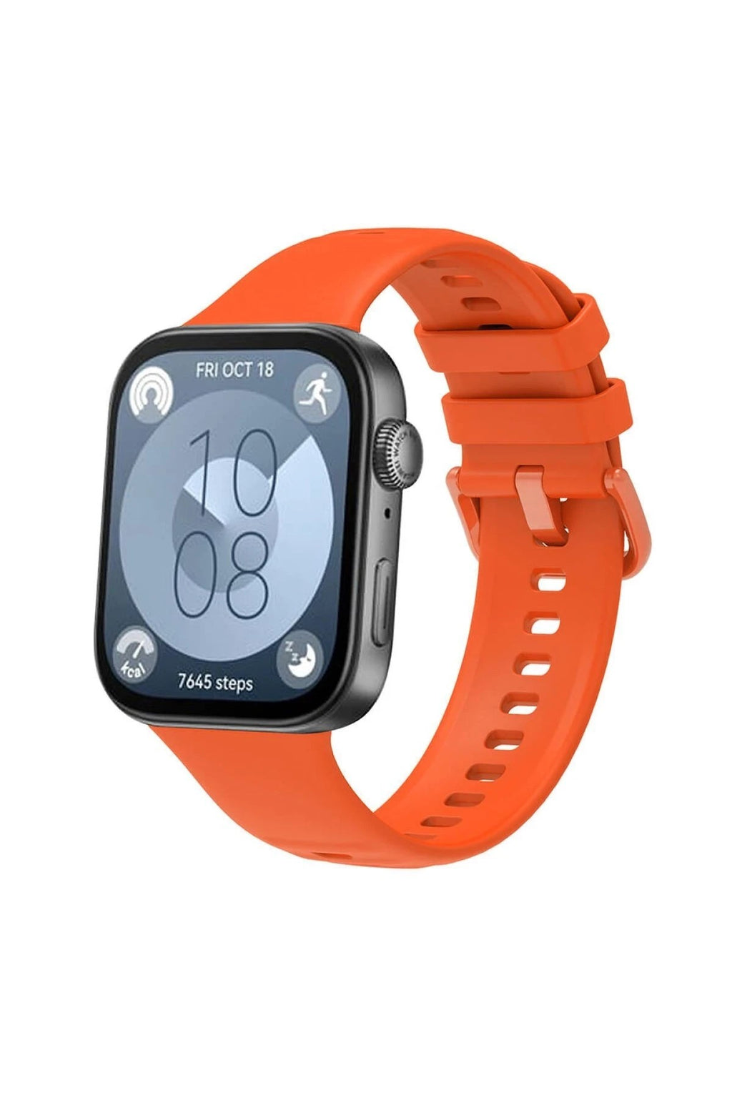 Mey İthalat® Huawei Watch Fit 3 Klasik Kordon - Turuncu