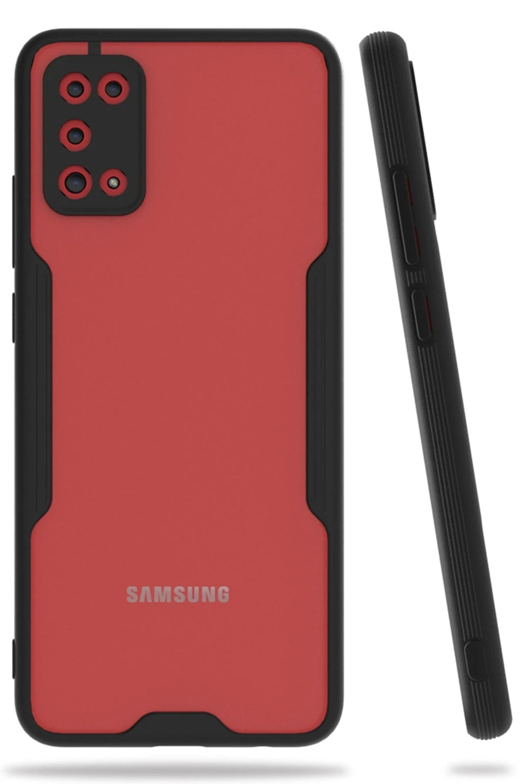 Mey İthalat® Samsung Galaxy A02S Kılıf Platin Silikon - Siyah