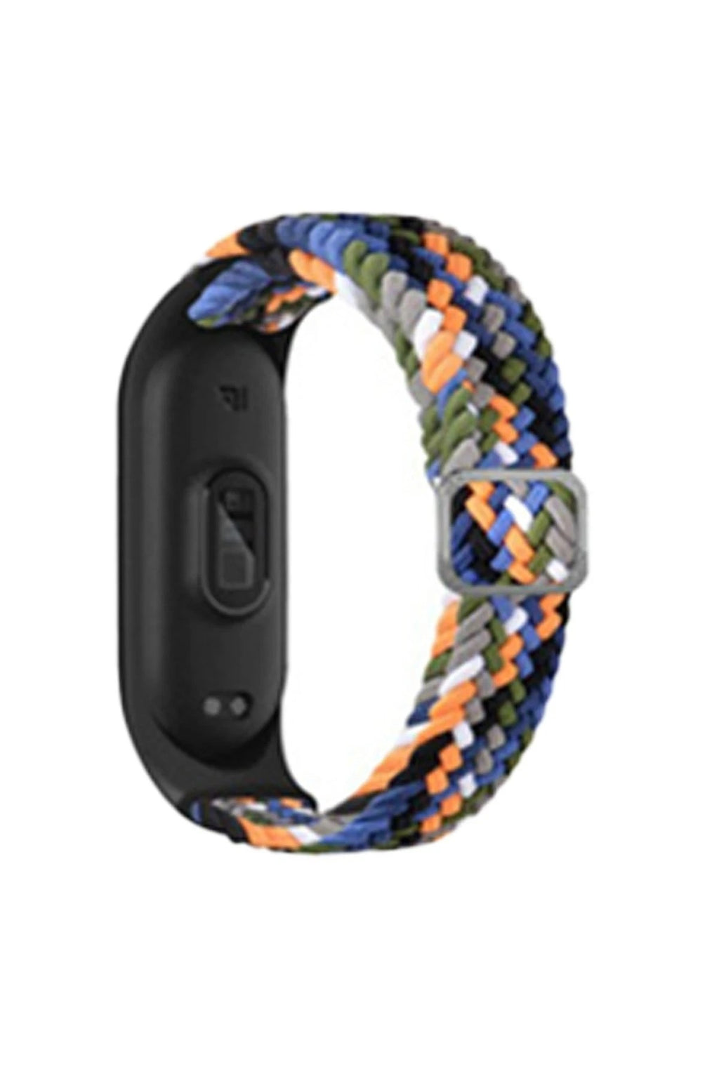 Mey İthalat® Mi Band 7 Star Kordon - Gri-Turuncu