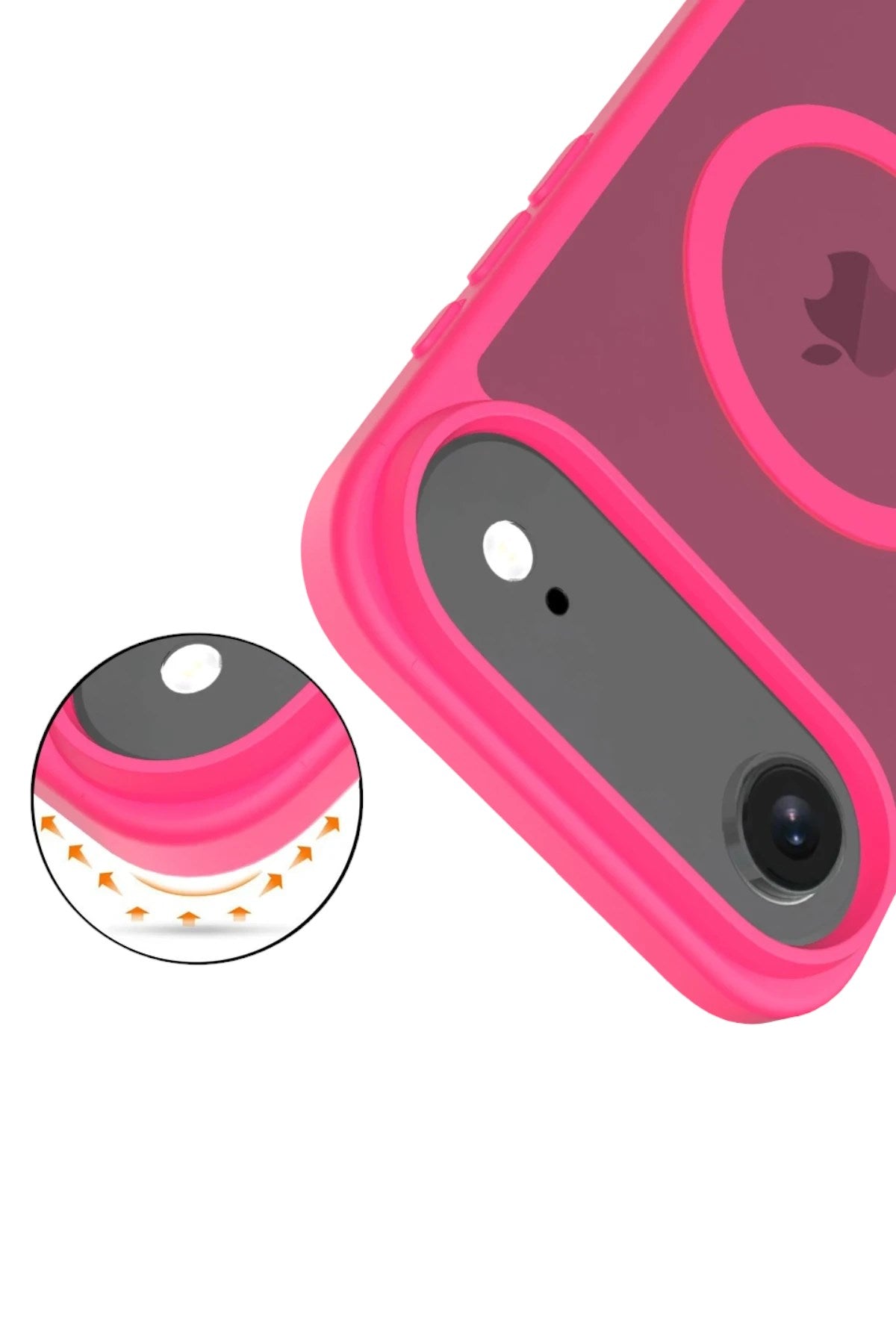 Mey İthalat® iPhone 17 Air Jota Magsafe Kapak - Rose