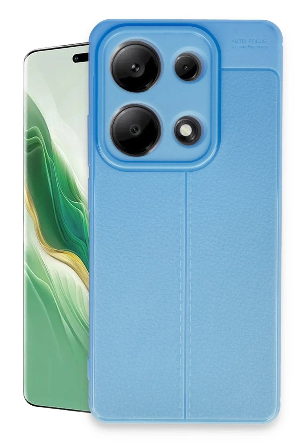 Mey İthalat® Redmi Note 13 Pro 4G Kılıf Auto Focus Kapak - Mavi