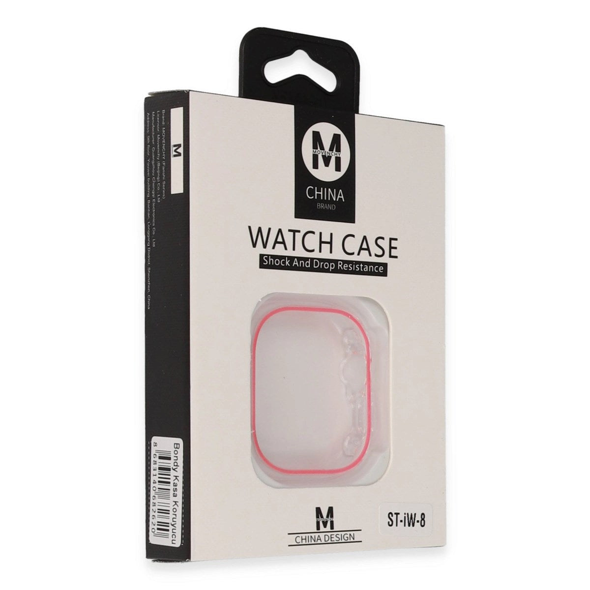 Mey İthalat® Watch 45mm Bondy Kasa Koruyucu - Pembe