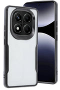 Mey İthalat® Redmi Note 14 Pro 5G Kılıf Boyi Silikon Kapak - Siyah