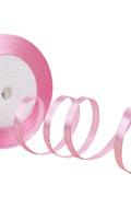 Saten Kurdele 3 Cm 10 Metre Toz Pembe