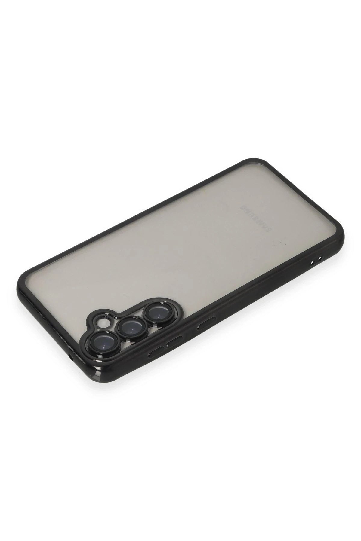Mey İthalat® Samsung Galaxy S23 FE Kılıf Lensli Silikon - Siyah