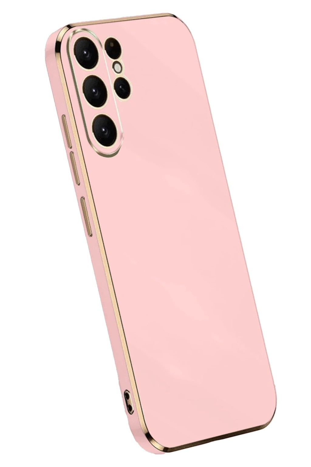 Mey İthalat® Samsung Galaxy S25 Ultra Kılıf Volet Silikon - Pembe