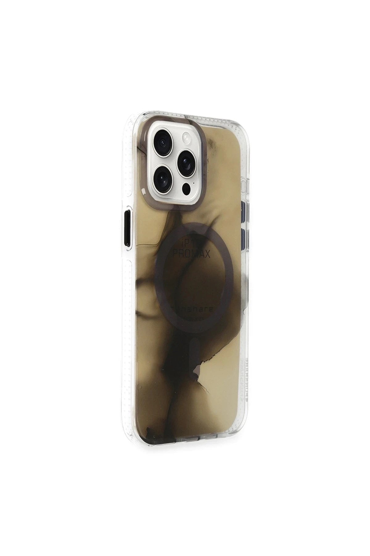 Mey İthalat® iPhone 15 Pro Max Phantom Magsafe Kapak - Siyah