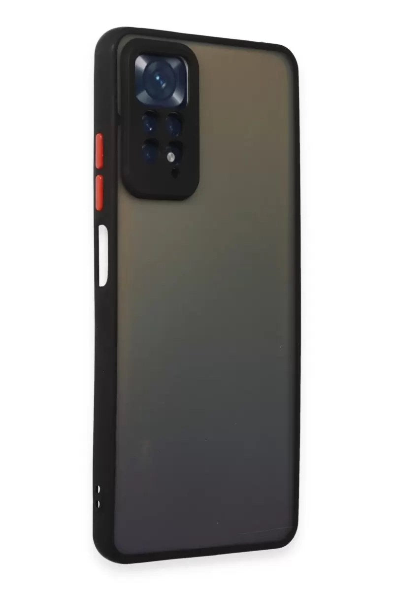 Mey İthalat® Redmi Note 12 Pro 4G Kılıf Montreal Silikon Kapak - Siyah