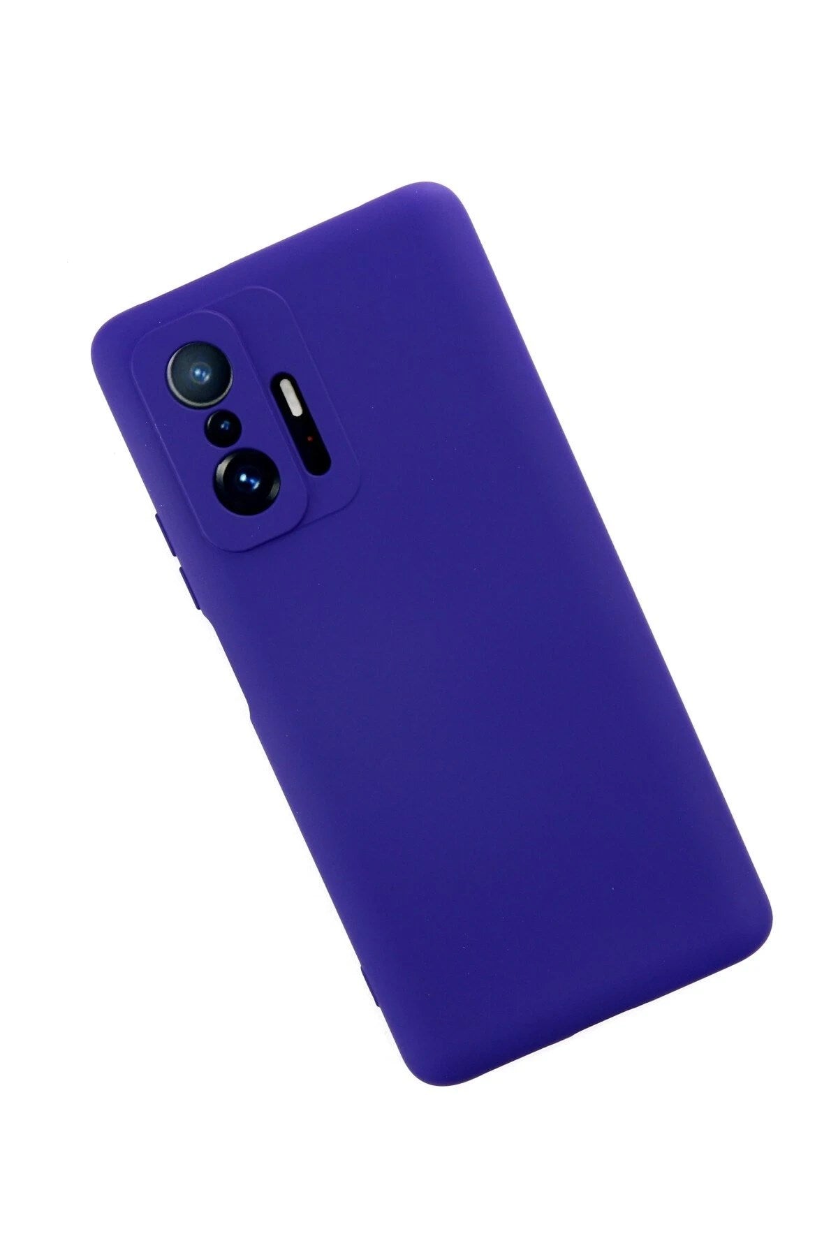Mey İthalat® Mi 11T Pro Kılıf Nano içi Kadife Silikon - Mor