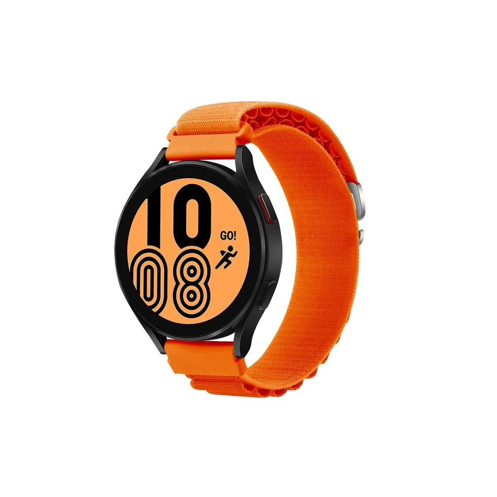 Mey İthalat® Watch 20mm KR410 Kumaş Kordon - Turuncu