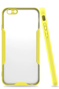 Mey İthalat® iPhone 6 Kılıf Platin Silikon - Sarı