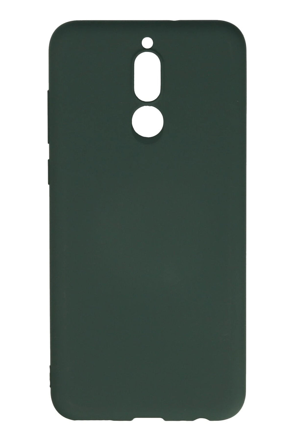 Mey İthalat® Huawei Mate 10 Lite Kılıf Nano içi Kadife Silikon - Koyu Yeşil