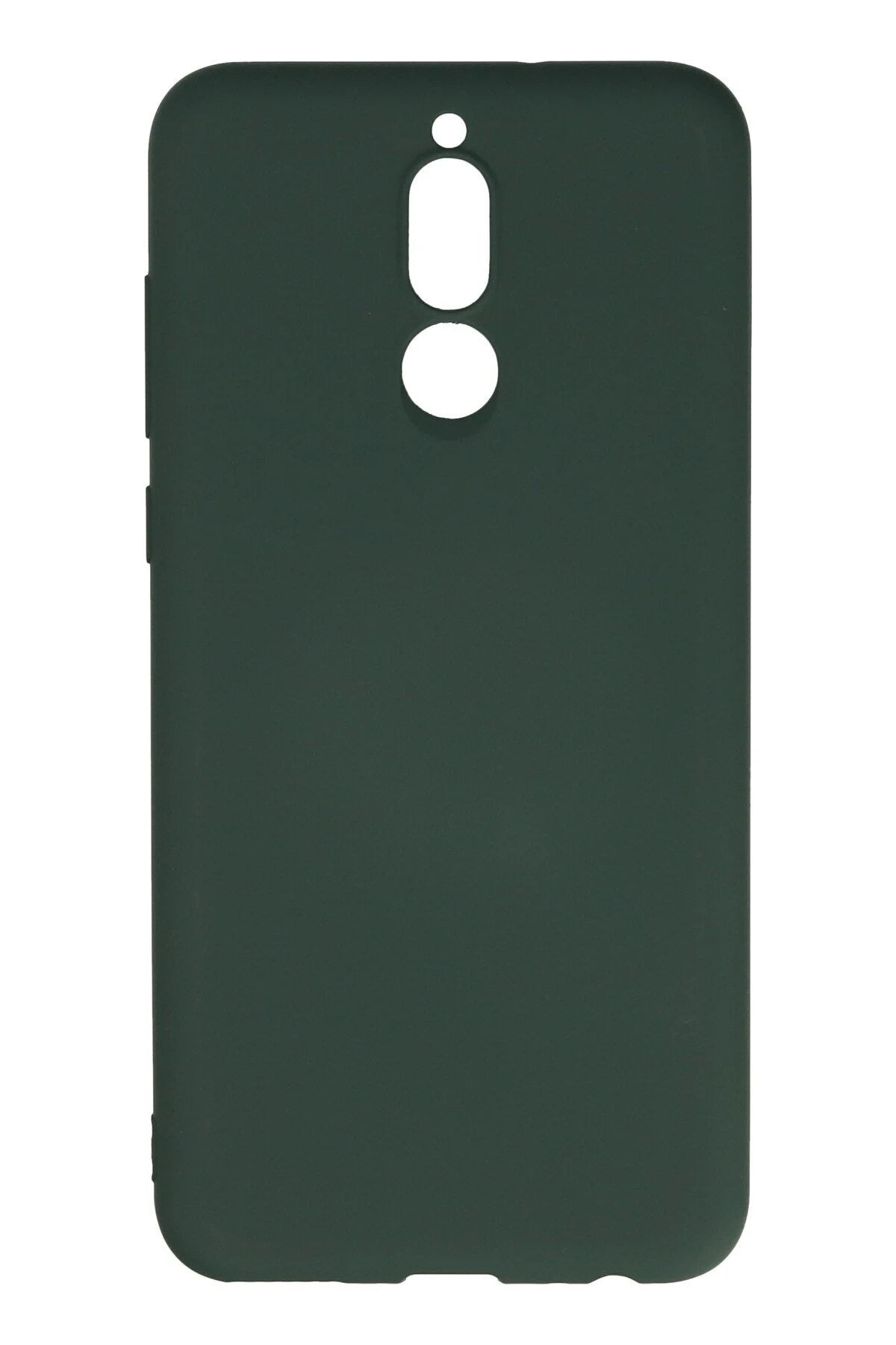 Mey İthalat® Huawei Mate 10 Lite Kılıf Nano içi Kadife Silikon - Koyu Yeşil