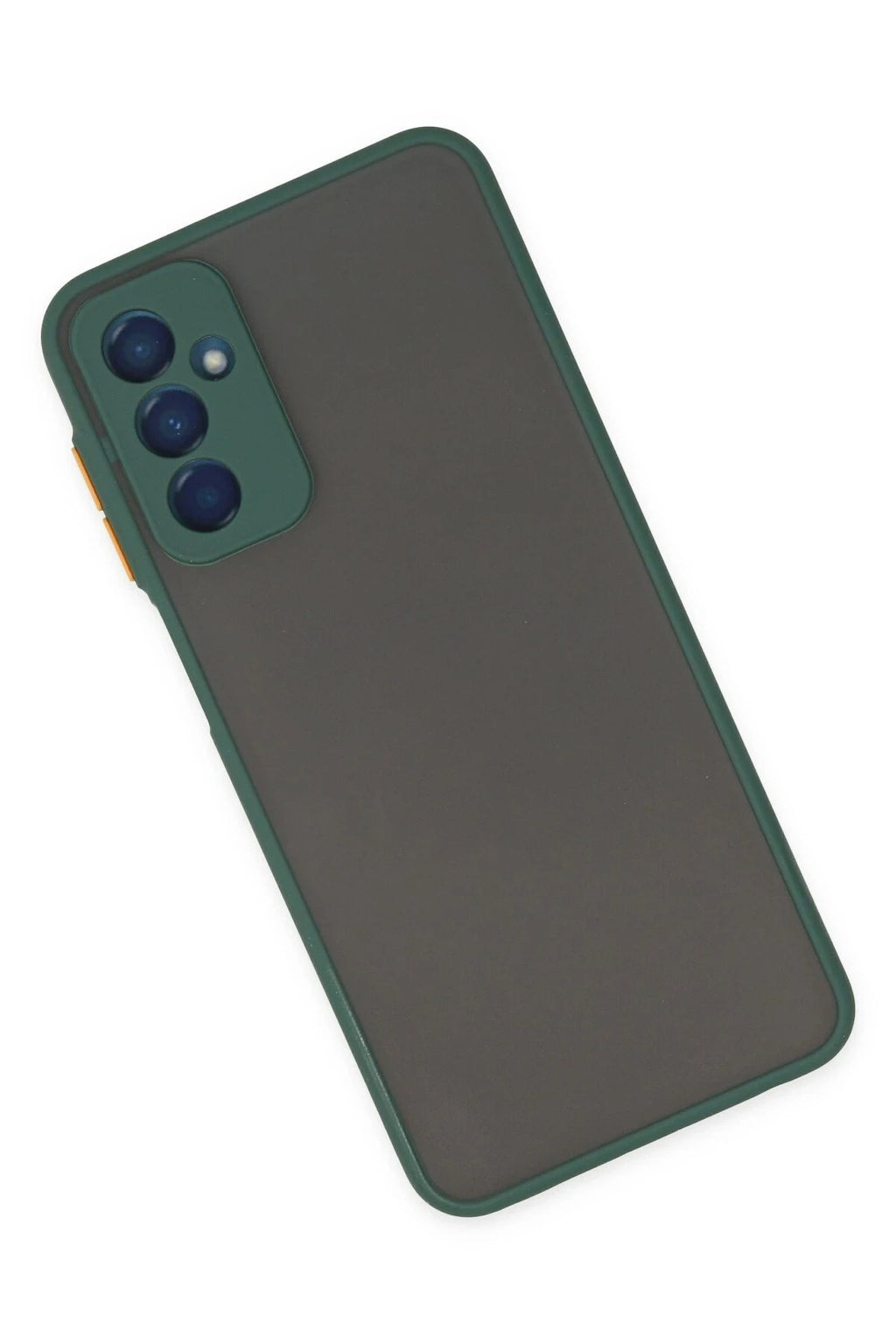 Mey İthalat® Samsung Galaxy M13 Kılıf Montreal Silikon Kapak - Yeşil