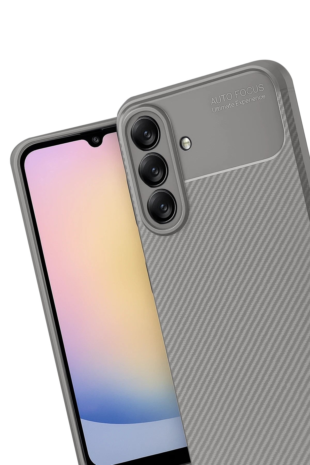 Mey İthalat® Samsung Galaxy A17 5G Auto Focus Karbon Kapak - Gri
