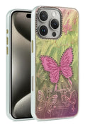 Mey İthalat® iPhone 16 Pro Max Kılıf Blade Aynalı Desenli Kapak - Desen 5