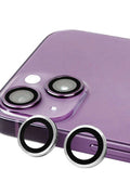Mey İthalat® iPhone 14 Raze Metal Kamera Lens - Gümüş