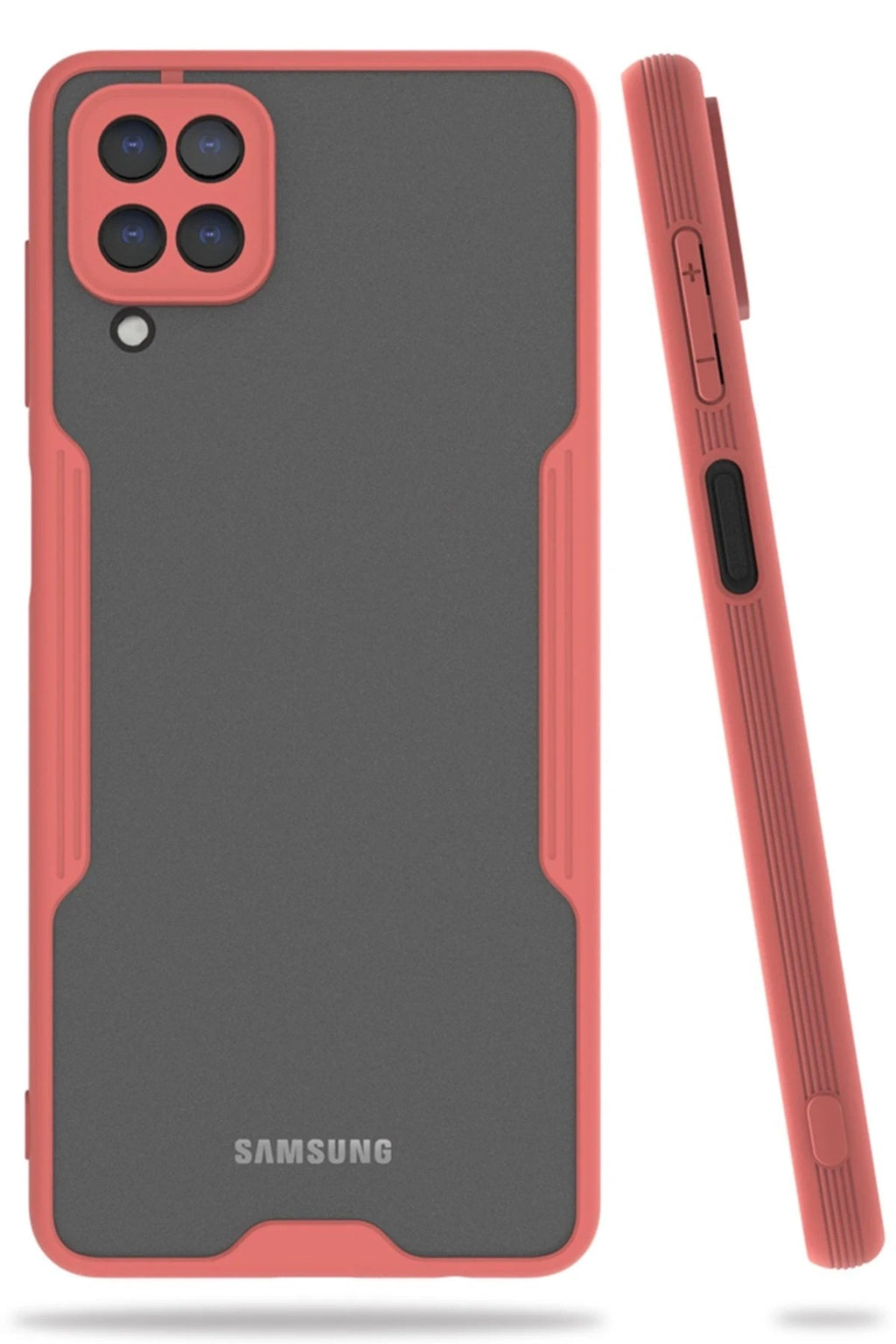 Mey İthalat® Samsung Galaxy A22 Kılıf Platin Silikon - Pembe