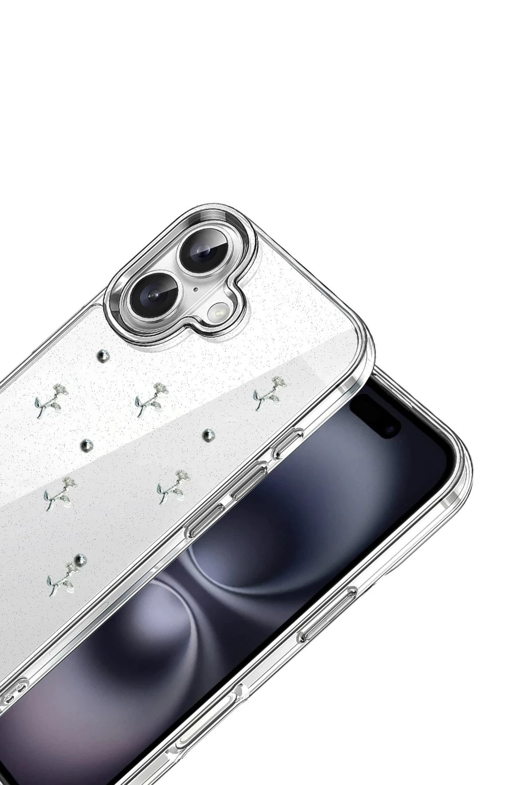 Mey İthalat® iPhone 16 Fiyonk Desenli Kapak - Desen 4