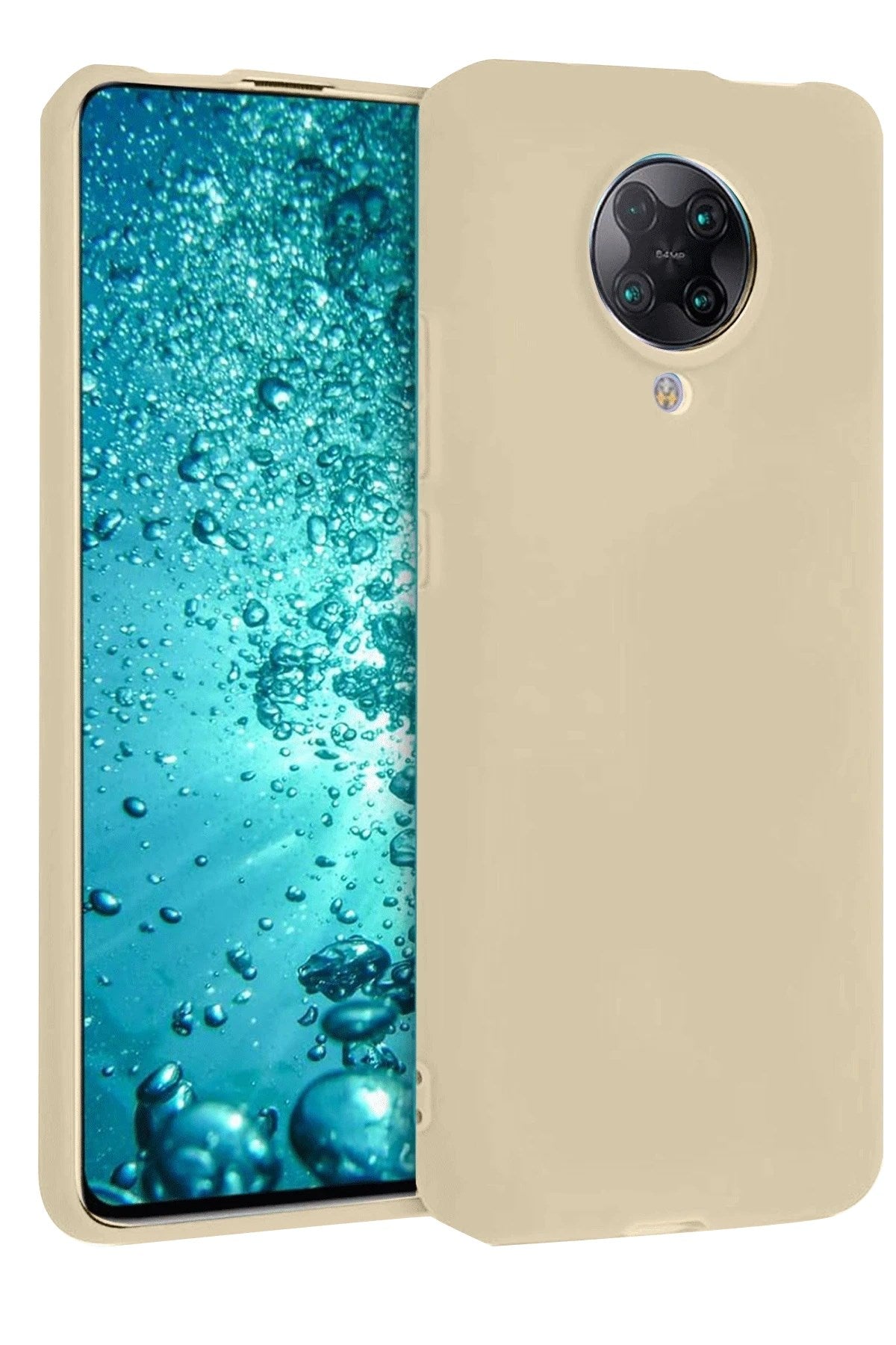 Mey İthalat® Redmi K30 Pro Kılıf Nano içi Kadife Silikon - Kemik