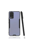 Mey İthalat® Vivo V21 Kılıf Platin Silikon - Siyah
