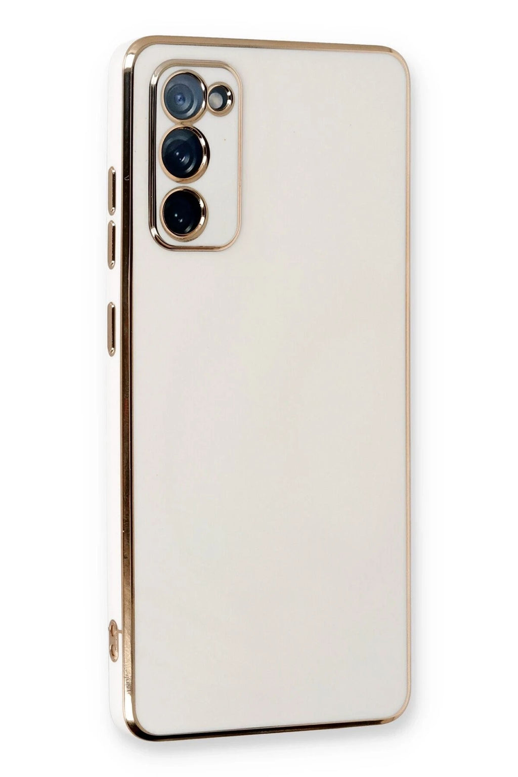 Mey İthalat® Samsung Galaxy S20 FE Kılıf Volet Silikon - Beyaz