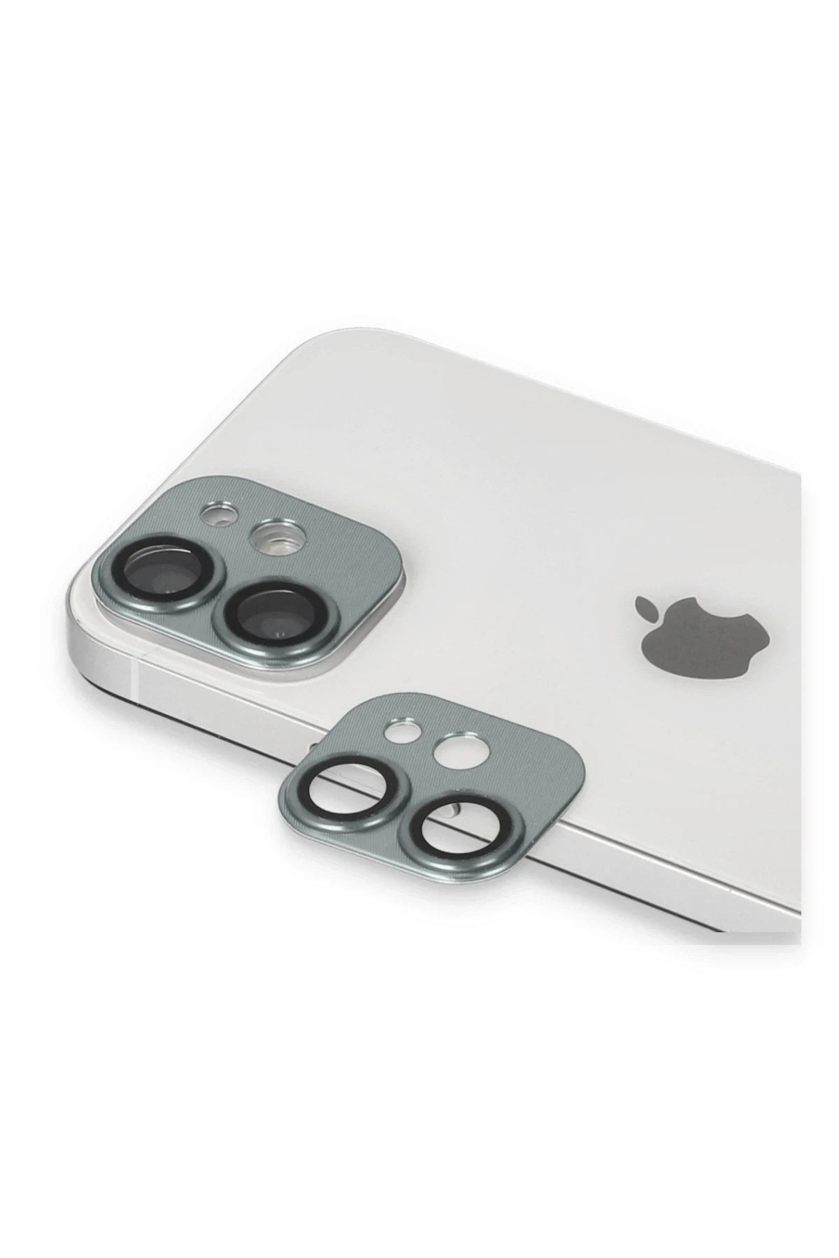 Mey İthalat® iPhone 11 Pers Alüminyum Kamera Lens - Yeşil