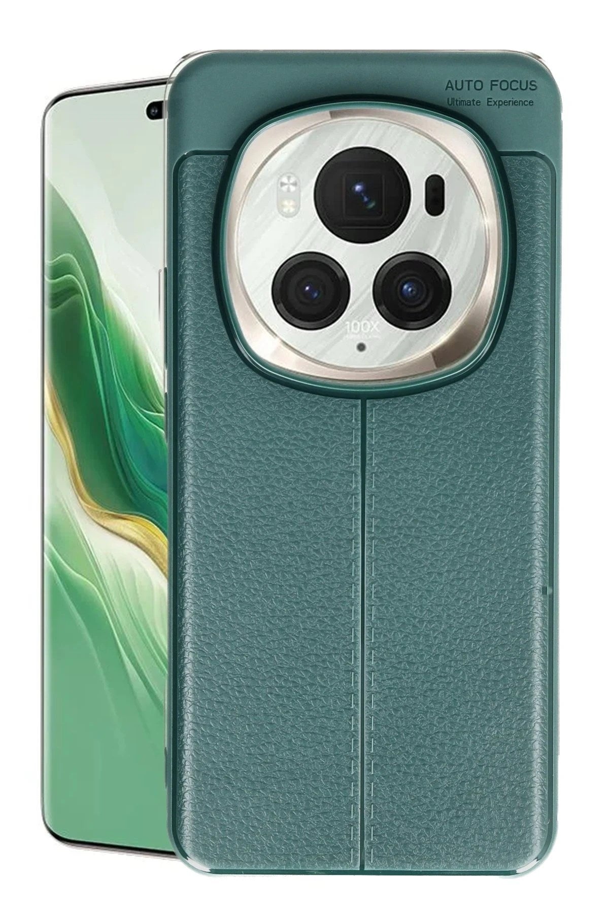 Mey İthalat® Huawei Honor Magic 6 Pro Kılıf Auto Focus Kapak - Koyu Yeşil