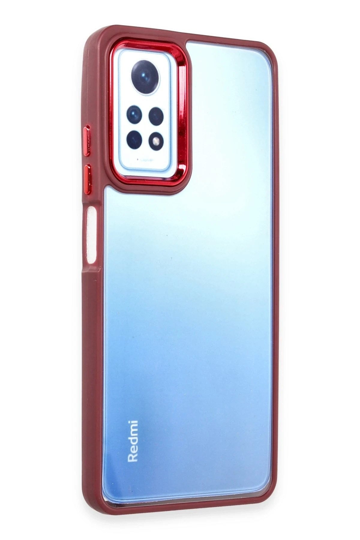 Mey İthalat® Redmi Note 12 Pro 4G Kılıf Dora Kapak - Kırmızı