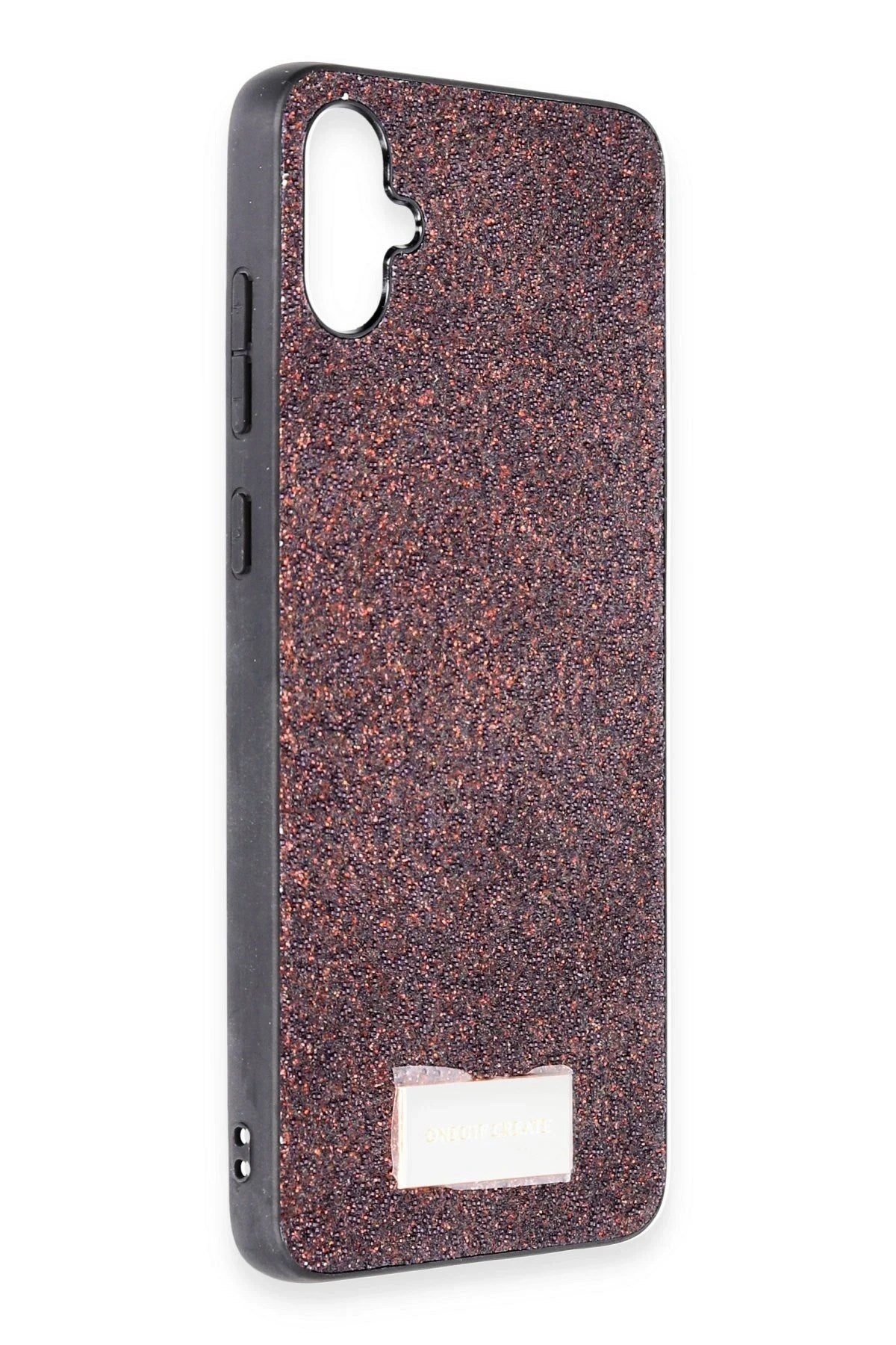 Mey İthalat® Samsung Galaxy A05 Bright Simli Kapak - Derin Mor