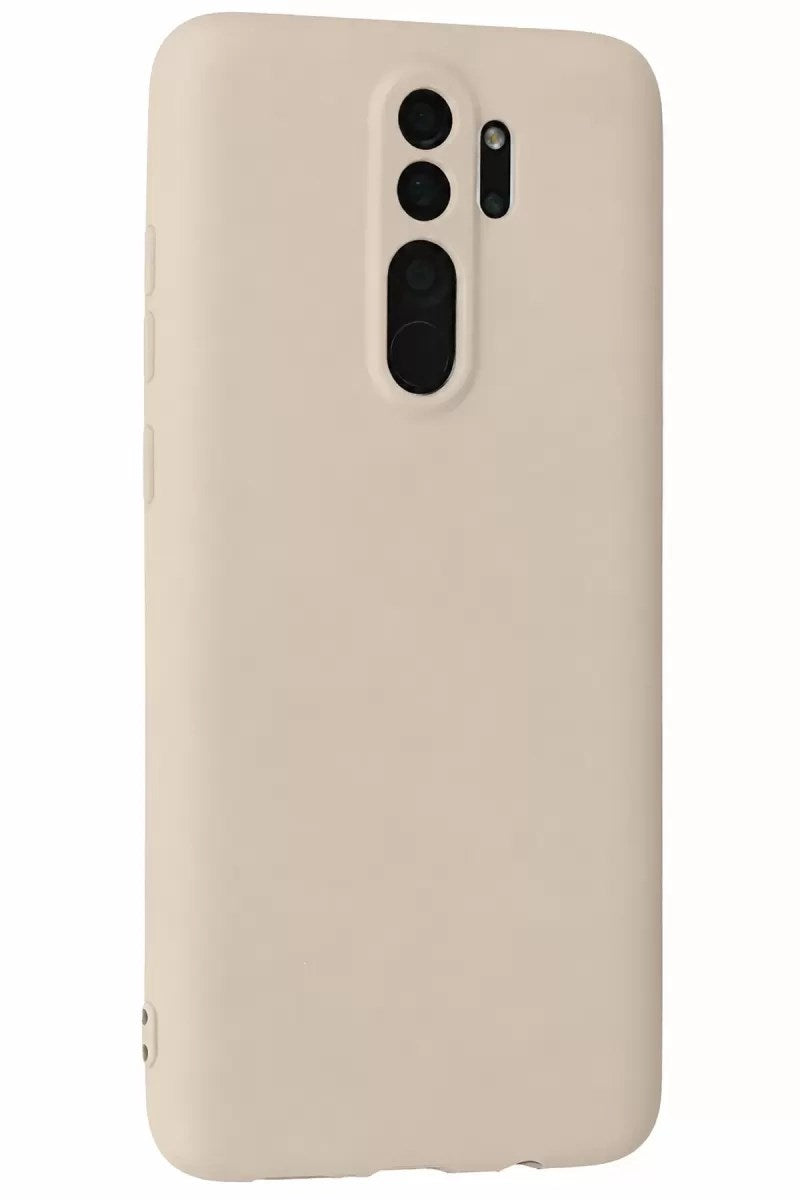 Mey İthalat® Redmi Note 8 Pro Kılıf First Silikon - Krem