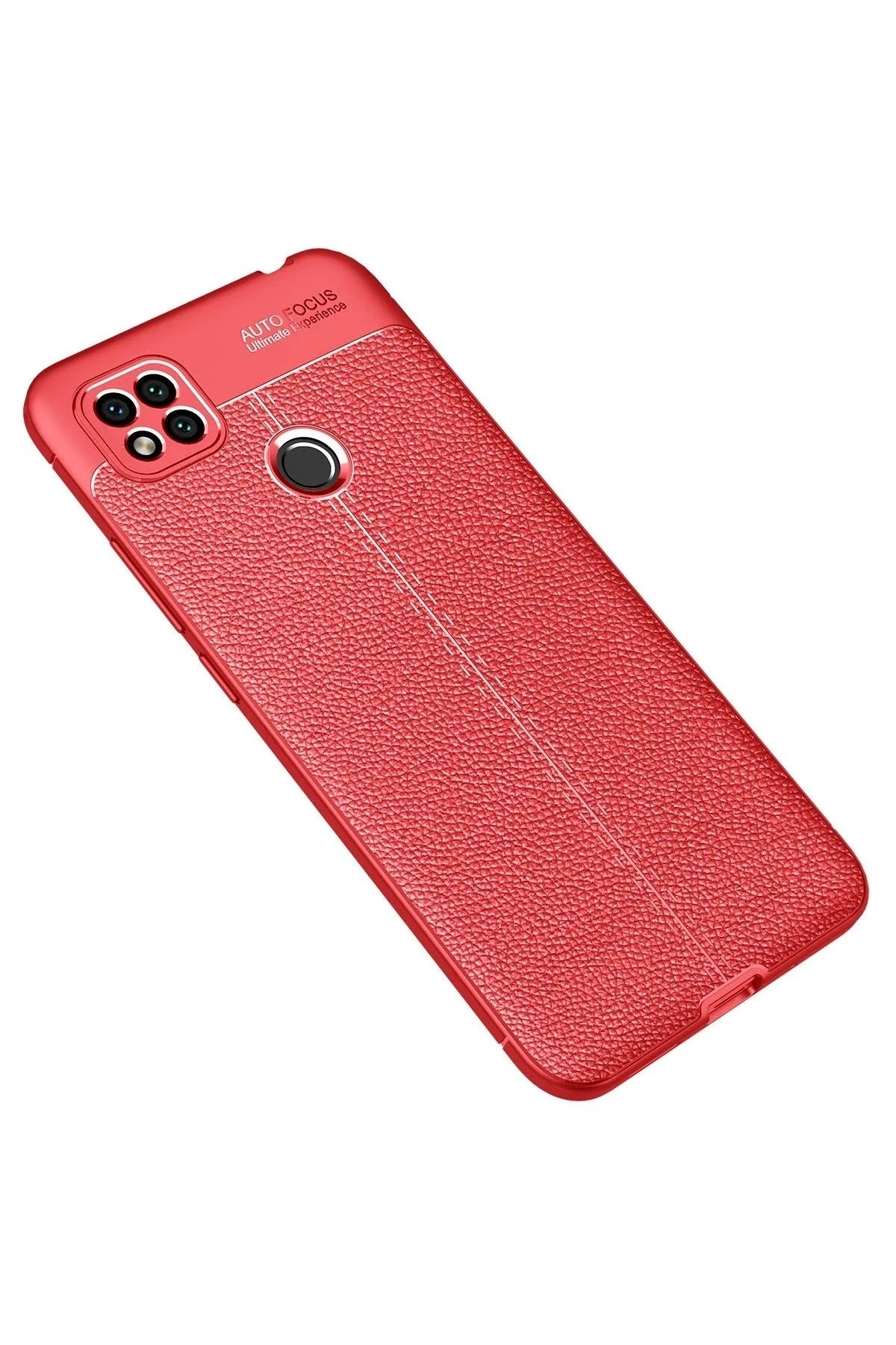 Mey İthalat® Redmi 9C Kılıf Auto Focus Kapak - Kırmızı