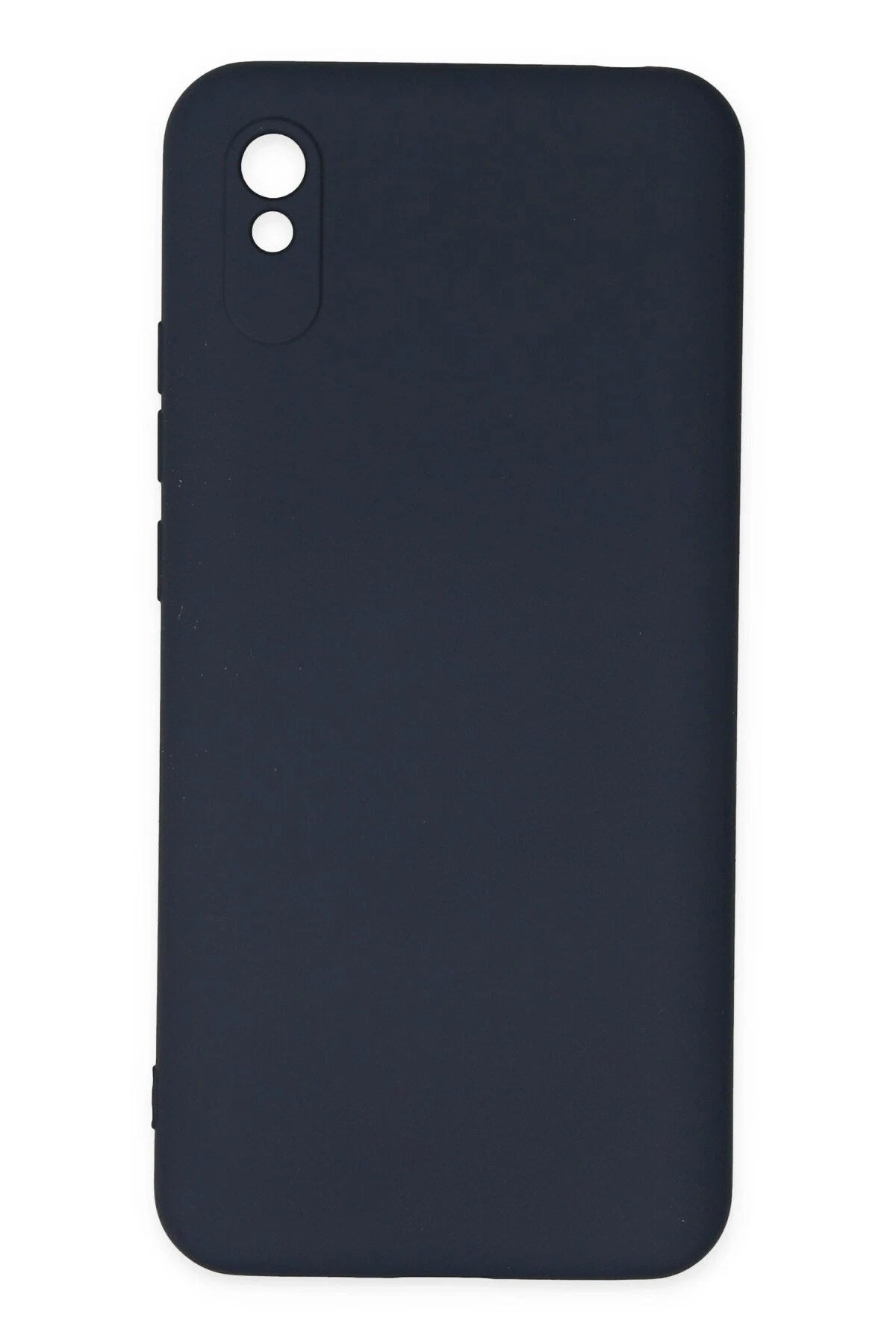 Mey İthalat® Redmi 9A Kılıf Nano içi Kadife Silikon - Lacivert
