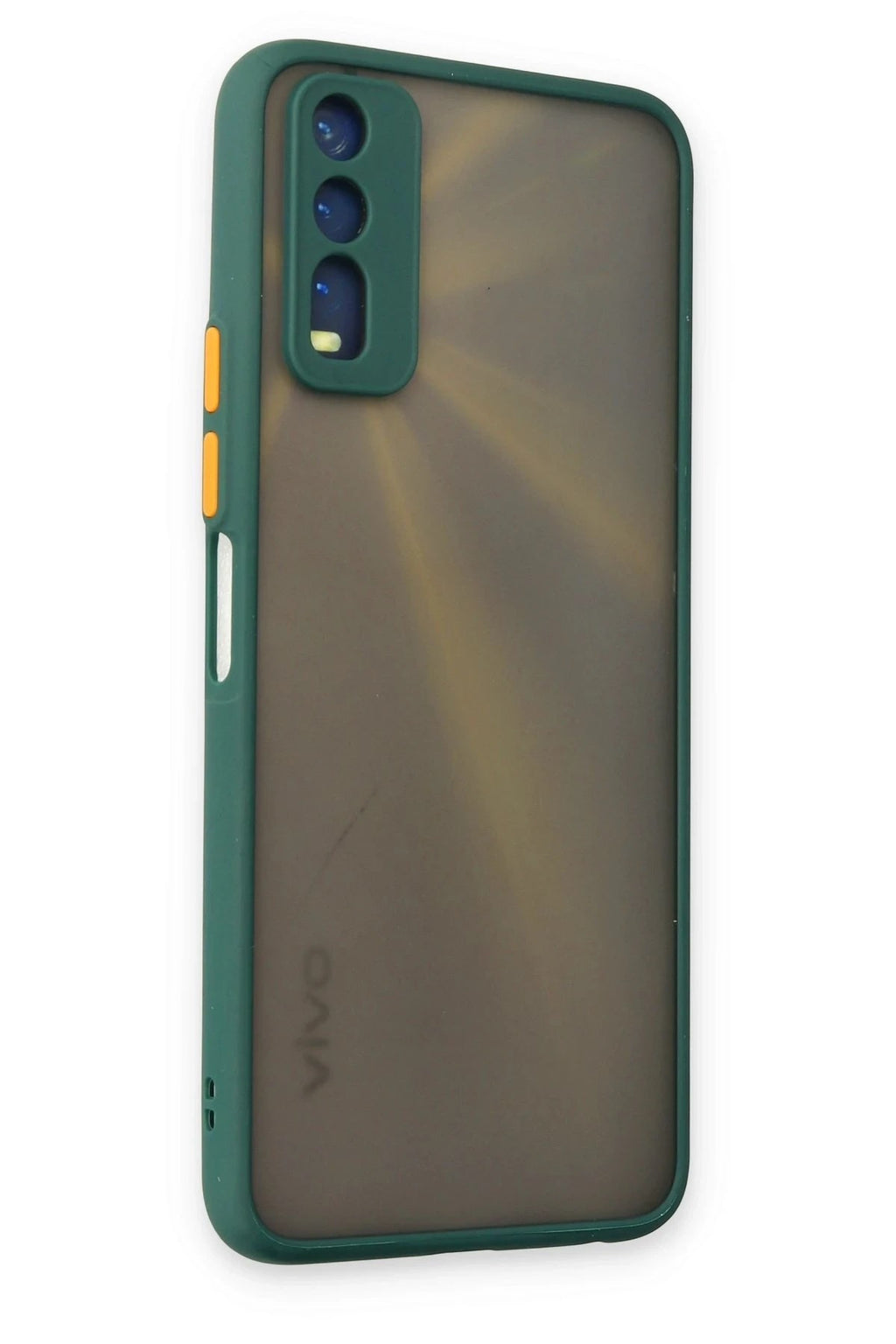 Mey İthalat® Vivo Y11S Kılıf Montreal Silikon Kapak - Yeşil