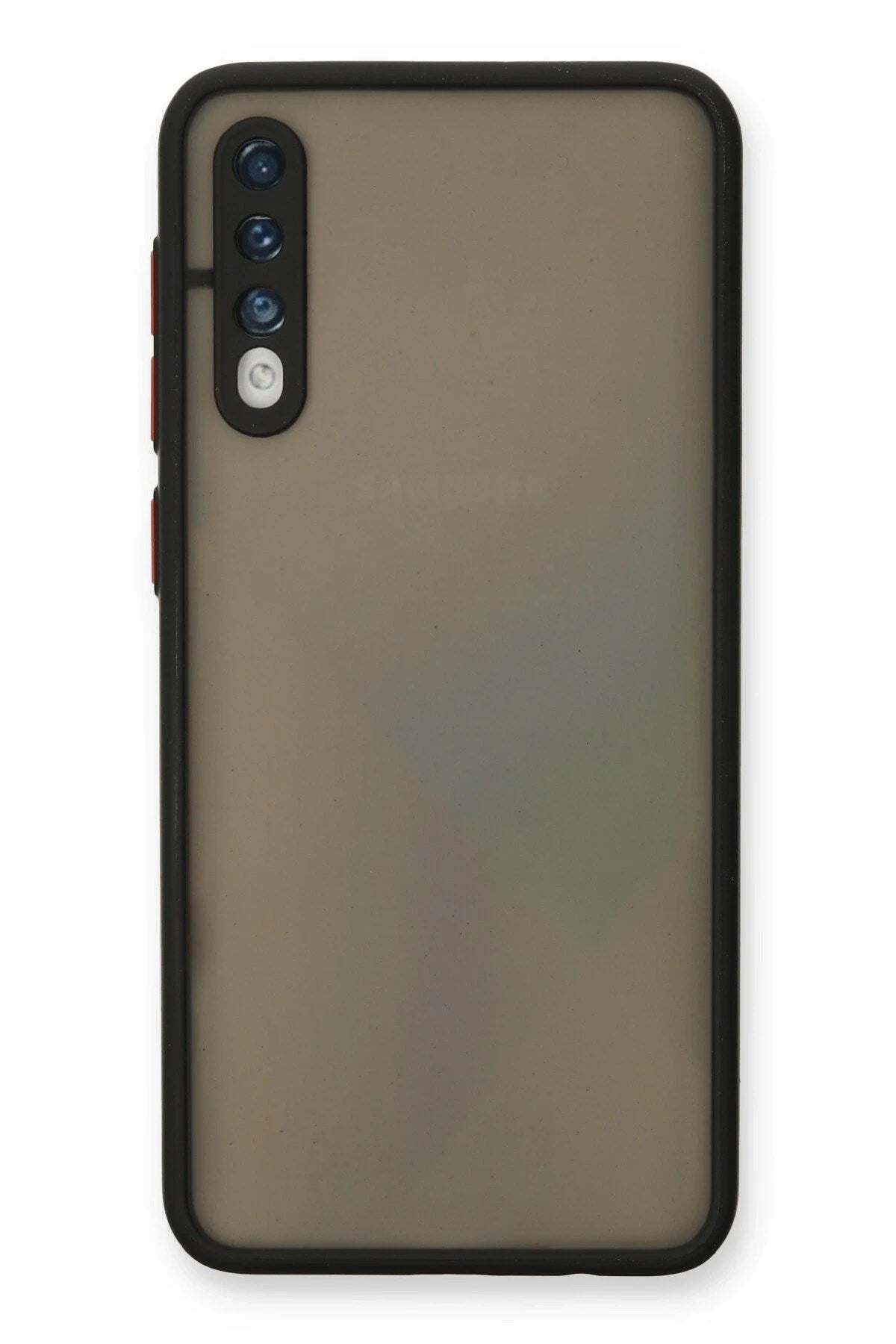 Mey İthalat® Samsung Galaxy A30S Kılıf Montreal Silikon Kapak - Siyah
