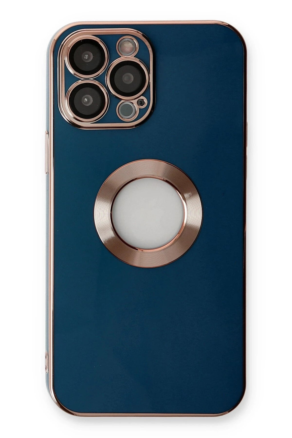 Mey İthalat® iPhone 14 Pro Max Kılıf Store Silikon - Mavi