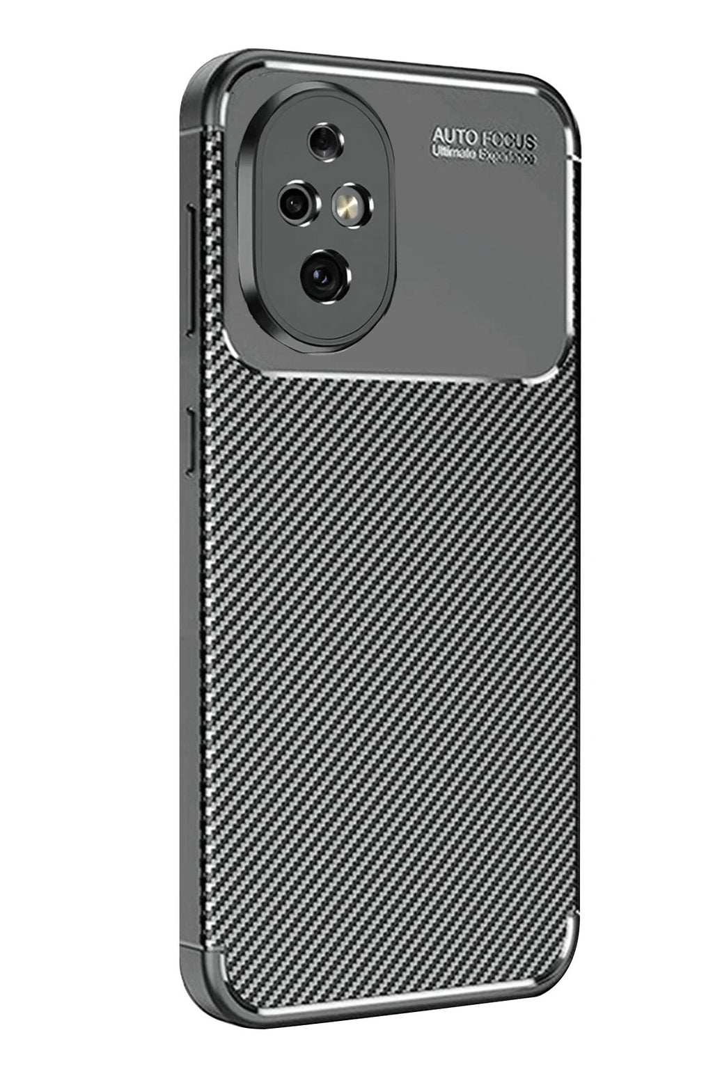 Mey İthalat® Honor 200 Kılıf Auto Focus Karbon Kapak - Siyah