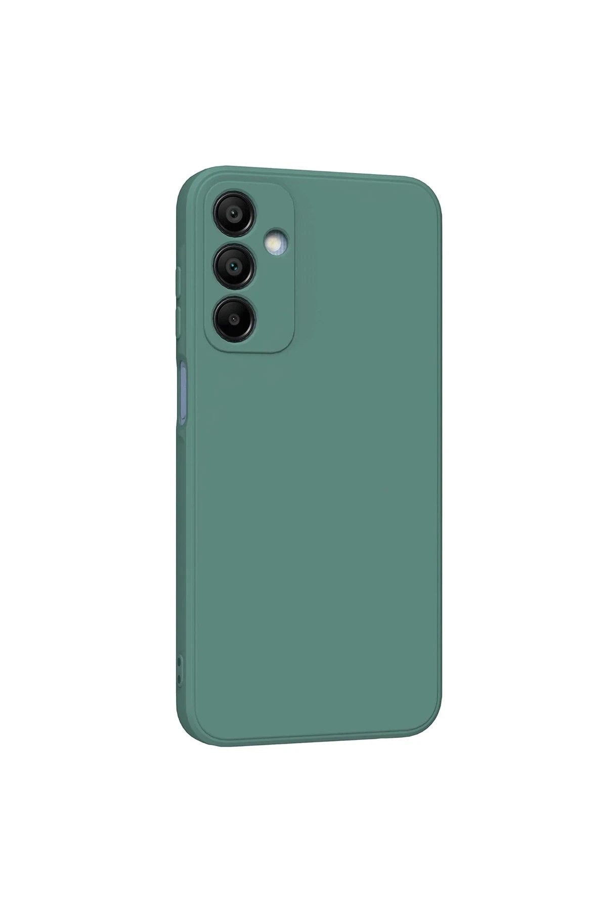 Mey İthalat® Samsung Galaxy A25 5G Kılıf First Silikon - Koyu Yeşil
