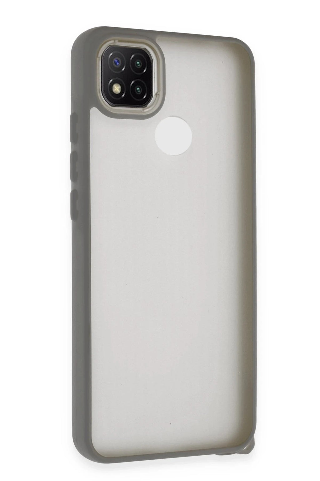 Mey İthalat® Redmi 9C Kılıf Elegant Kapak - Titan Gri