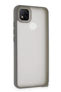 Mey İthalat® Redmi 9C Kılıf Elegant Kapak - Titan Gri