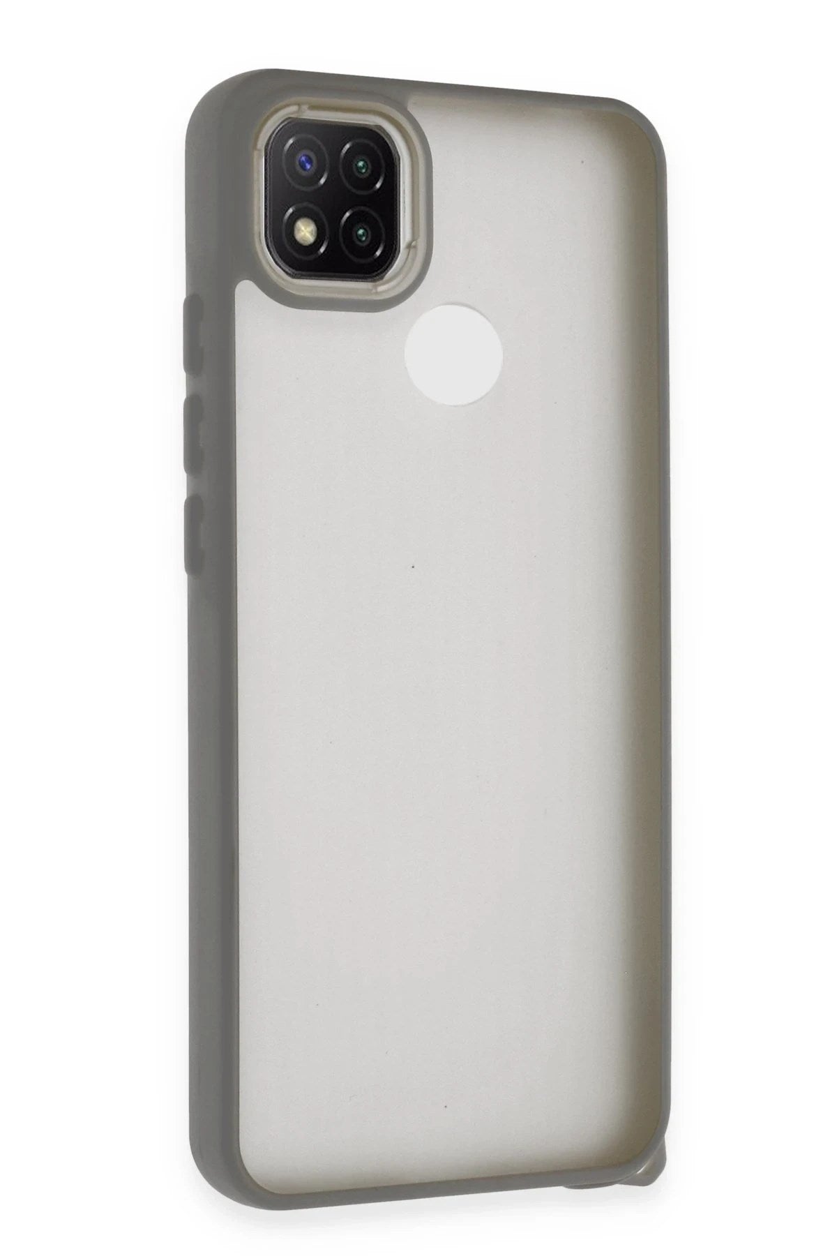 Mey İthalat® Redmi 9C Kılıf Elegant Kapak - Titan Gri