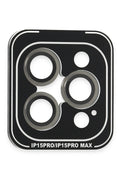 Mey İthalat® iPhone 15 Pro Max PVD Metal Kamera Lens - Gri